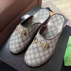 Gucci Slip On Slippers Mule Loafer 10